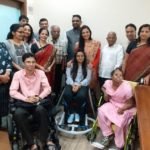 3 wheelchairs donated today at KES’ Sri T. P. Bhatia College Conference Room by ACI Dr. Girish Trivedi Rtn Bharat shah and team.