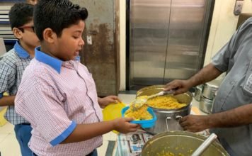 Midday meal in S.V.P.V.Vidyalaya is supplied through Iskon – 30.7.2019
