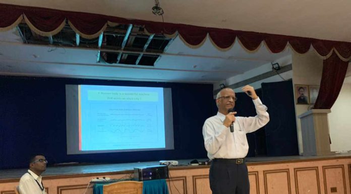Social responsibility of teachers. A talk by Dr. Pradhan – 22.10.19