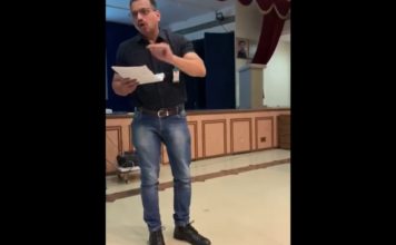 TPB College lecturer Mr. Samir Khasnis Presenting ‘Sur Asur’ monologue written and enacted by him – 23.10.19